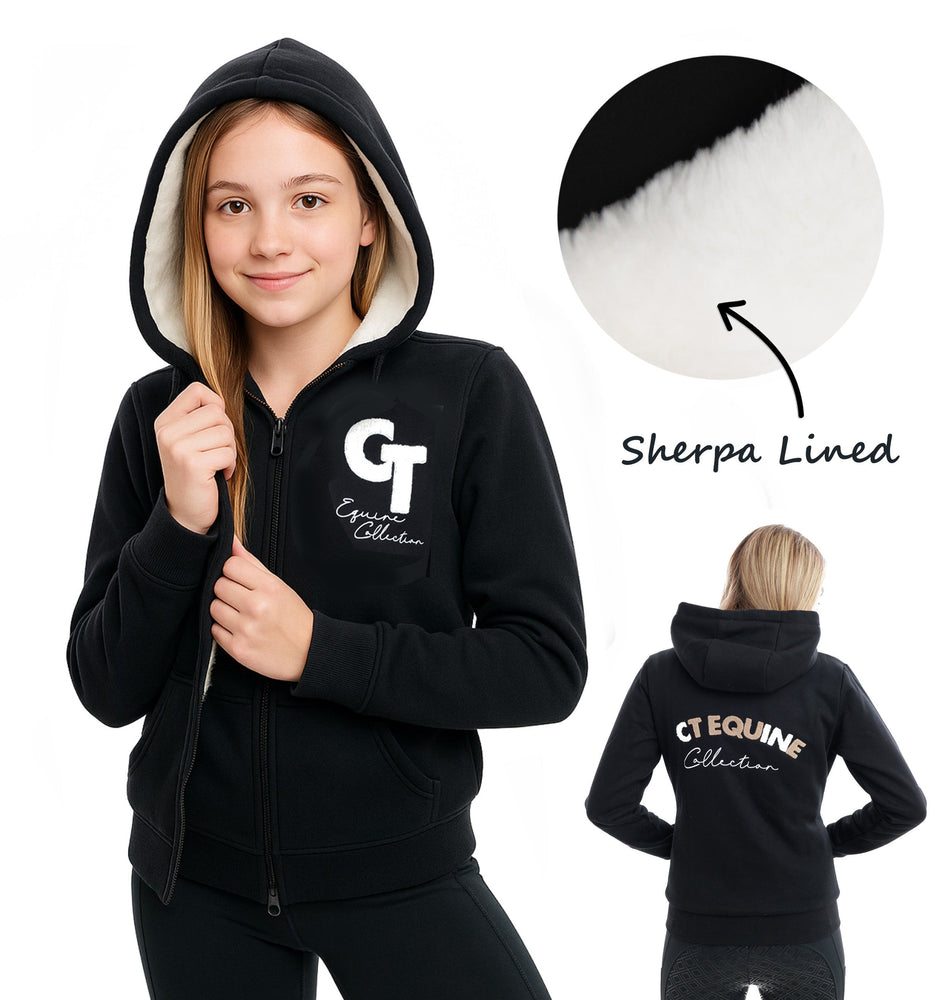 YR Sherpa Fleece Lined Hoodies