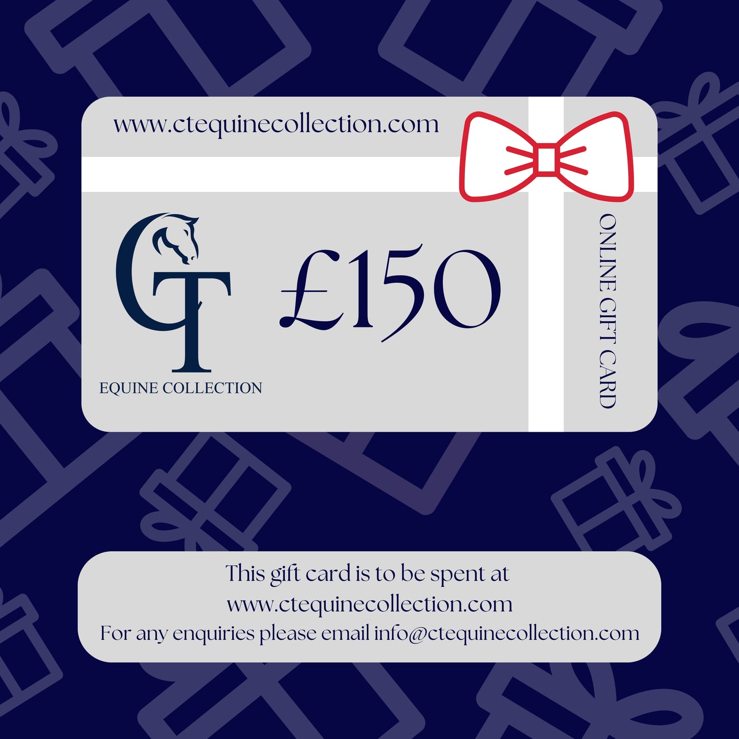 
                  
                    Gift Voucher at CT Equine
                  
                