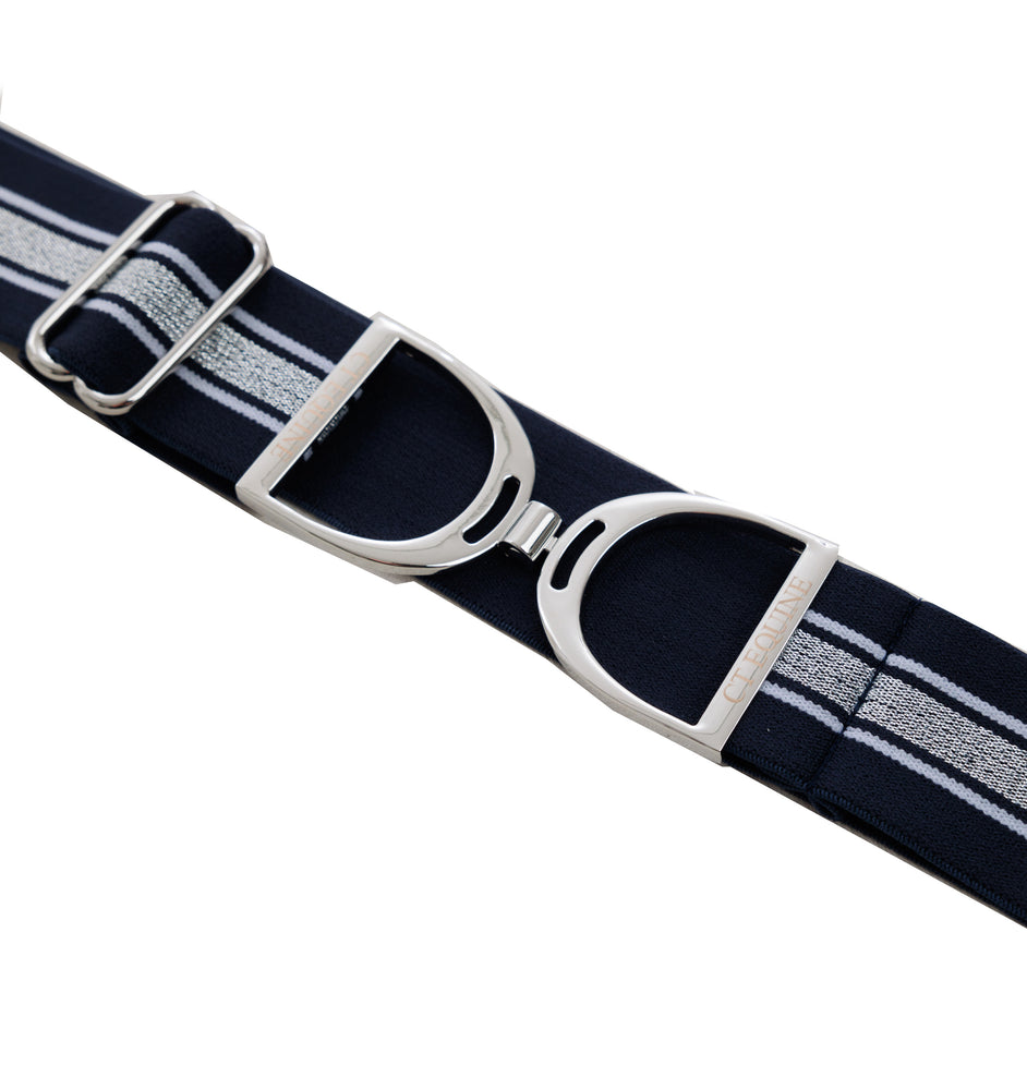 
                  
                    Stirrup Belt adjustable - Glitter Black Stripe
                  
                