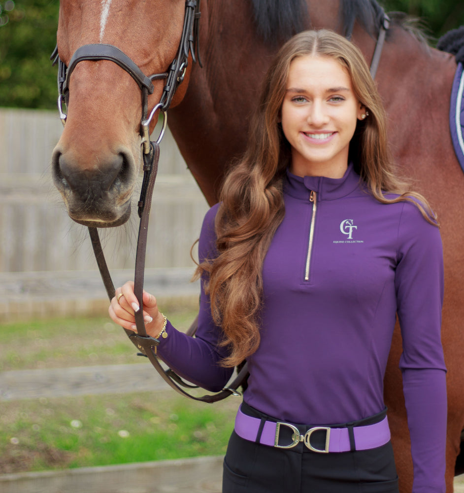 
                  
                    Stirrup Belt adjustable - Lilac
                  
                