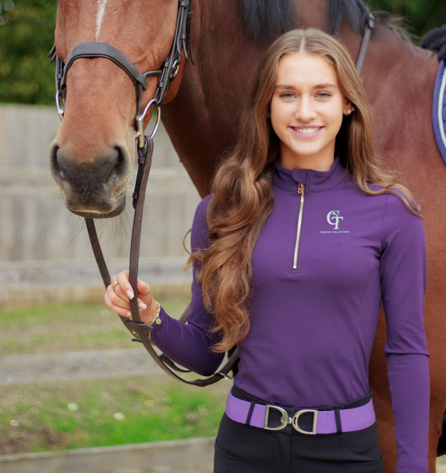 
                  
                    Stirrup Belt adjustable - Lilac
                  
                