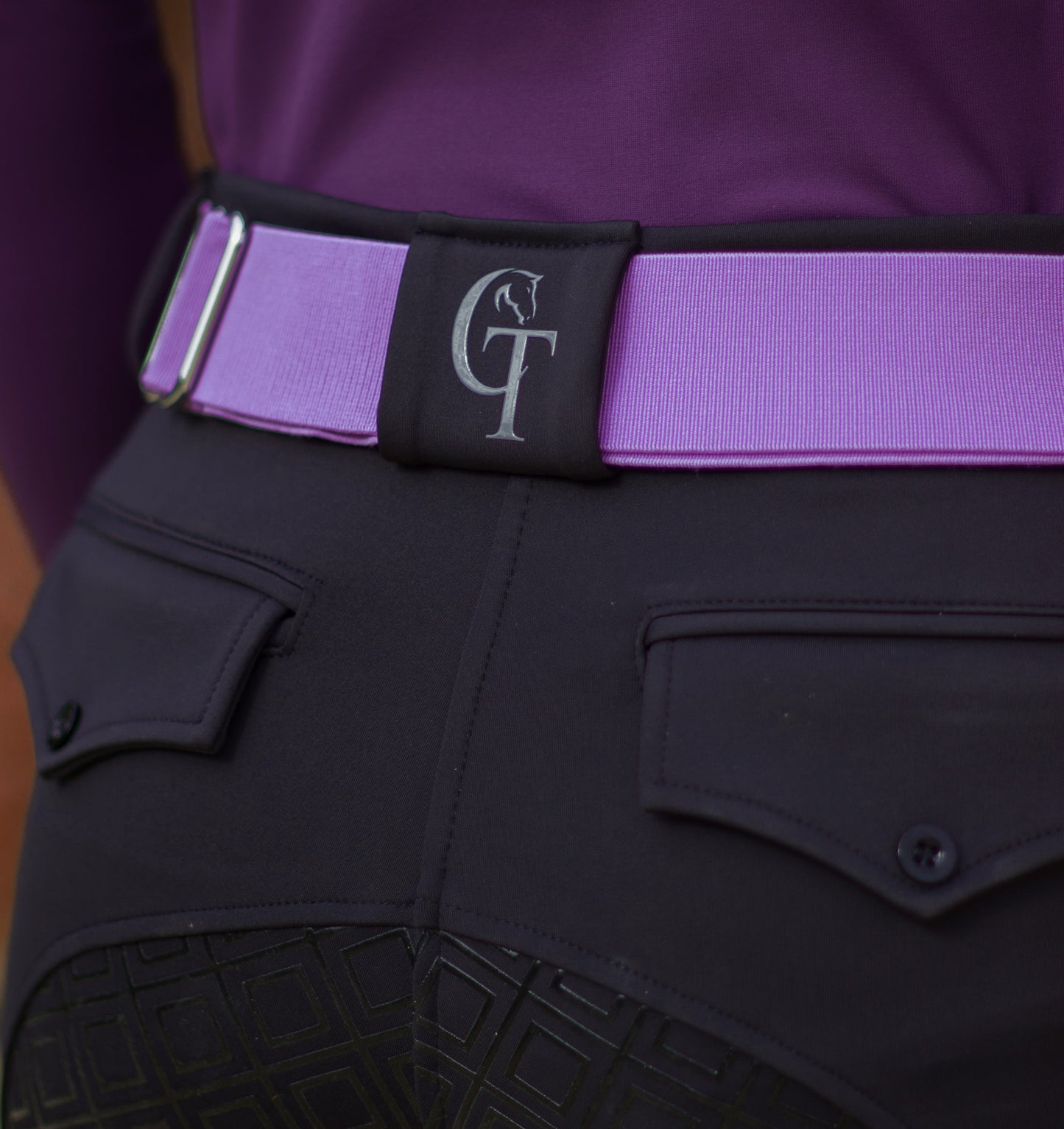 
                  
                    Stirrup Belt adjustable - Lilac
                  
                