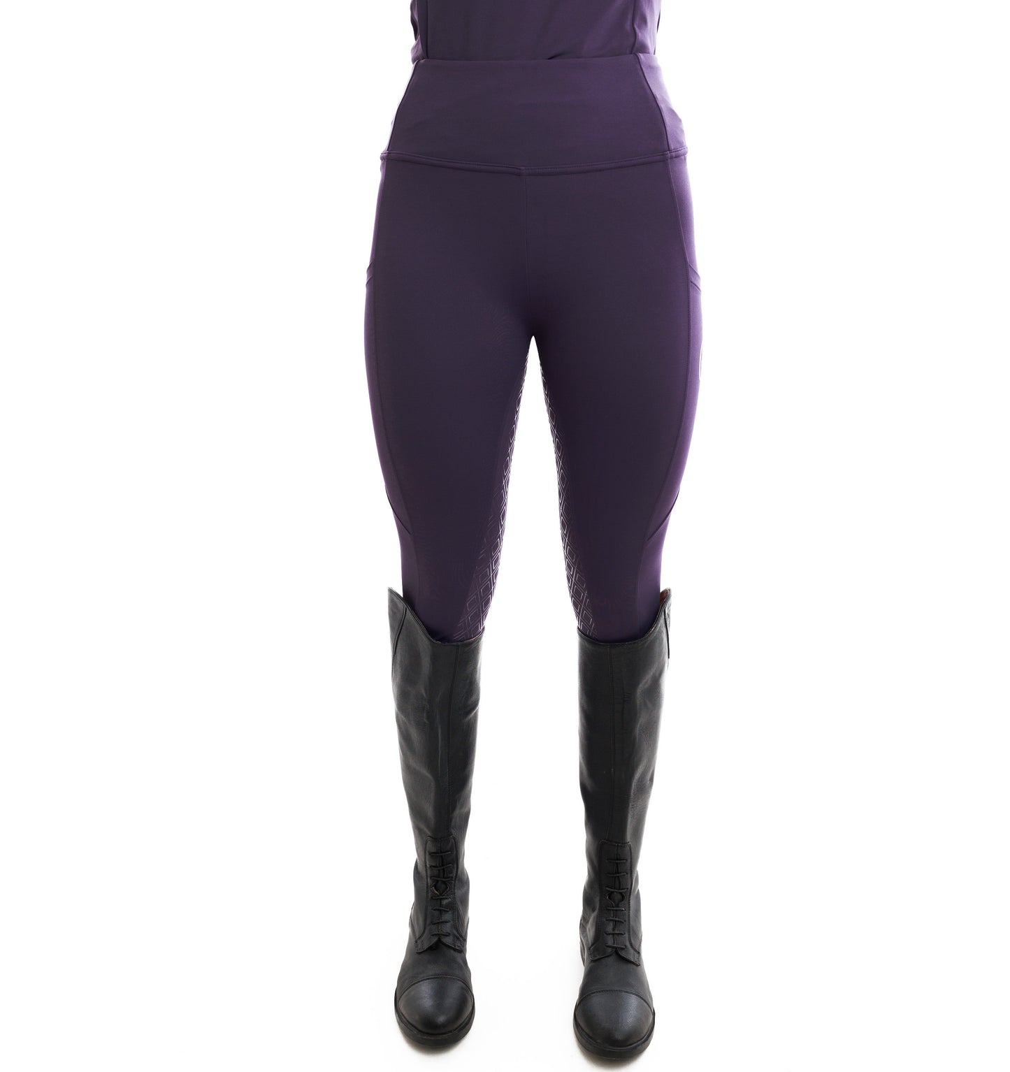 
                  
                    Horse Riding Leggings Full Seat- Grape
                  
                