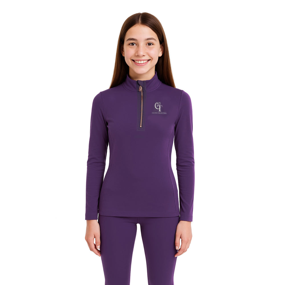 
                  
                    Young Rider Base Layer Long Sleeve-Grape
                  
                