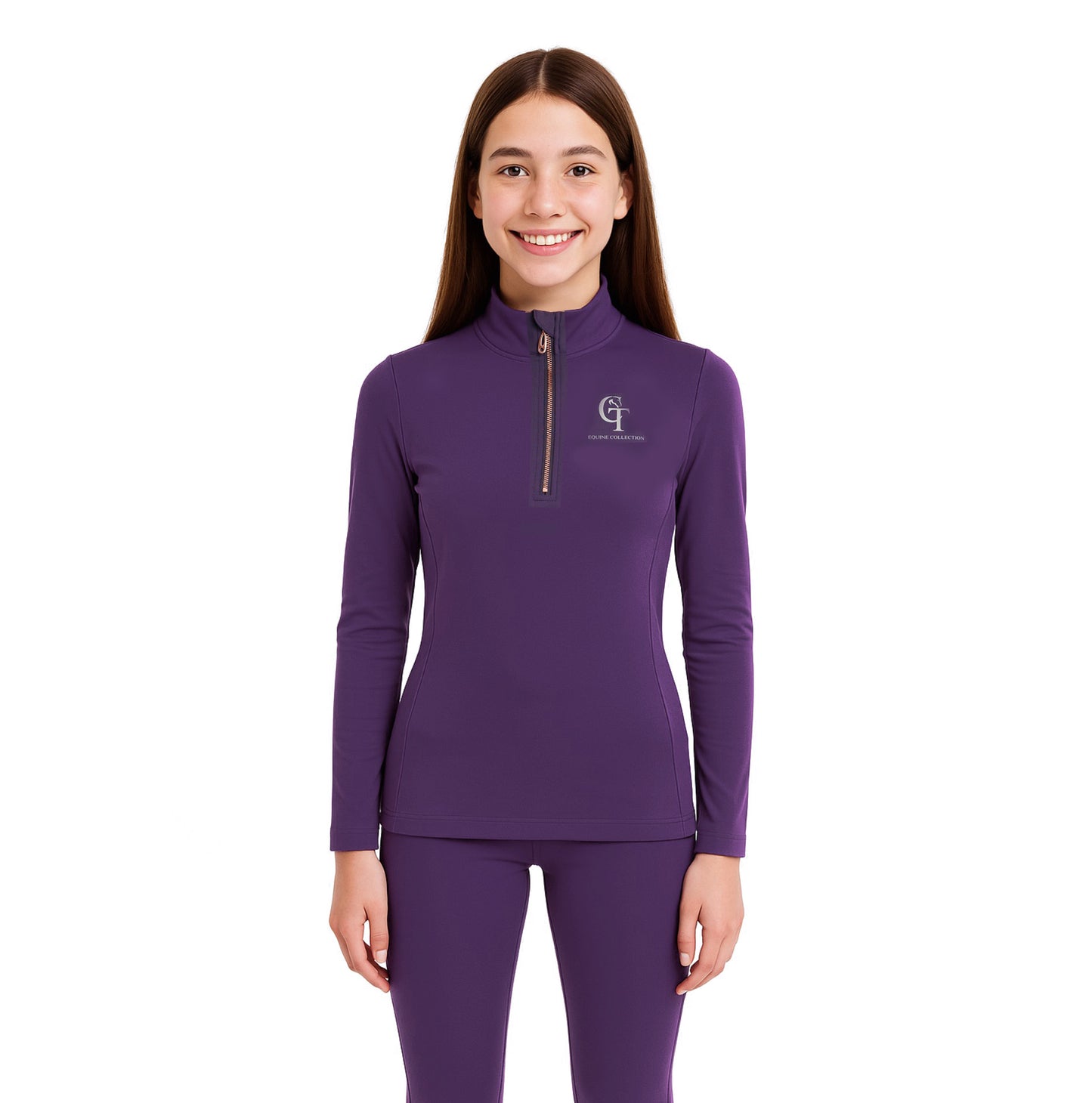 
                  
                    Young Rider Base Layer Long Sleeve-Grape
                  
                