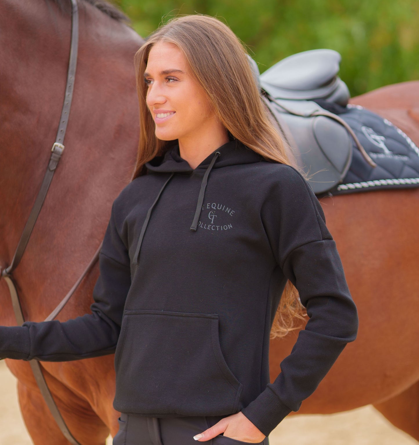 
                  
                    Equi Comfort Hoodie- Black
                  
                
