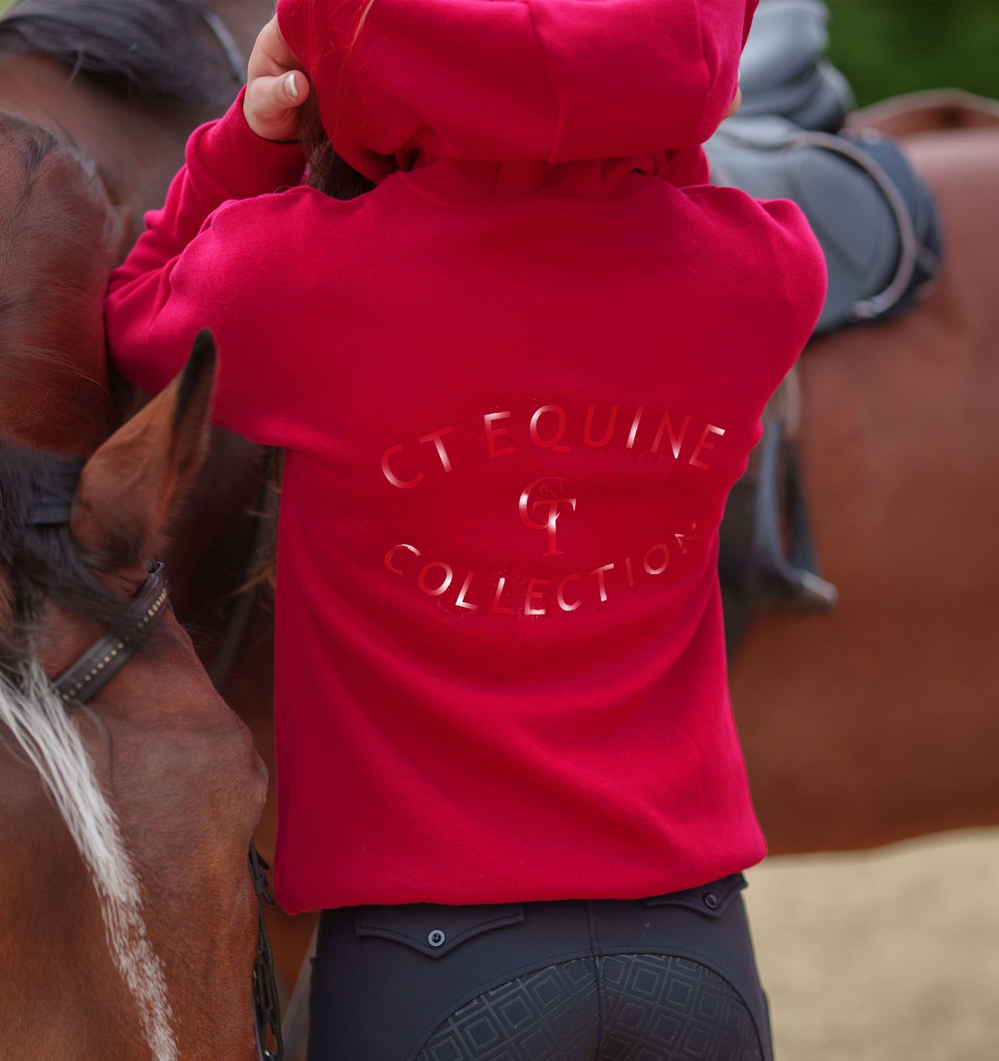 
                  
                    Equi Comfort Hoodie- Cherry Red
                  
                
