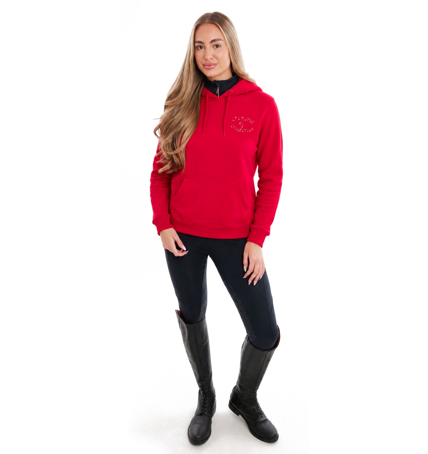 
                  
                    Equi Comfort Hoodie- Cherry Red
                  
                