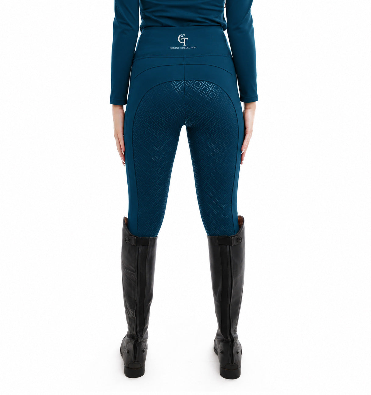 
                  
                    Young Rider Riding Leggings Full Seat- Kingfisher Teal
                  
                