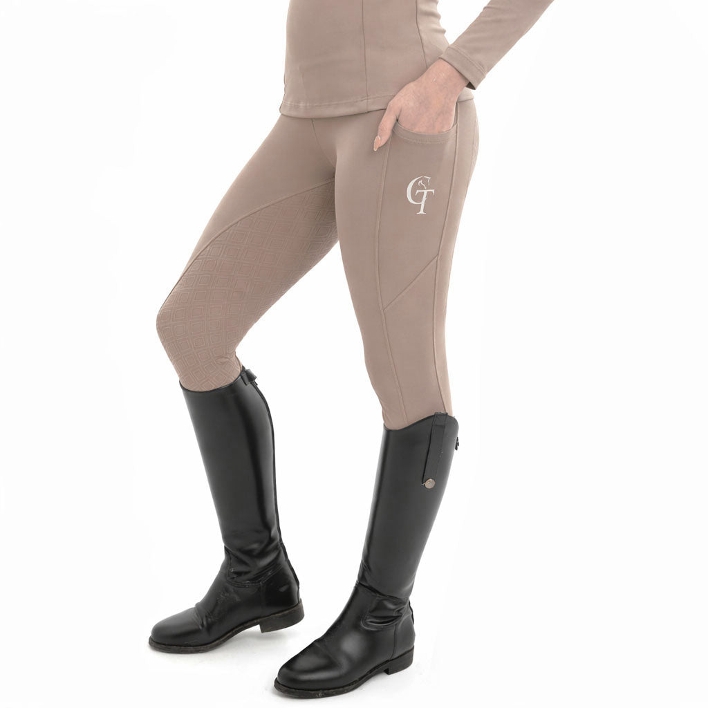 
                  
                    Horse Riding Leggings Full Seat- Latte
                  
                