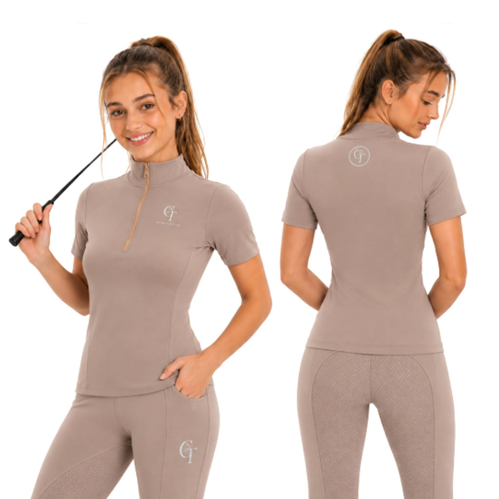 
                  
                    Young Rider Base Layer Short Sleeve-Latte
                  
                