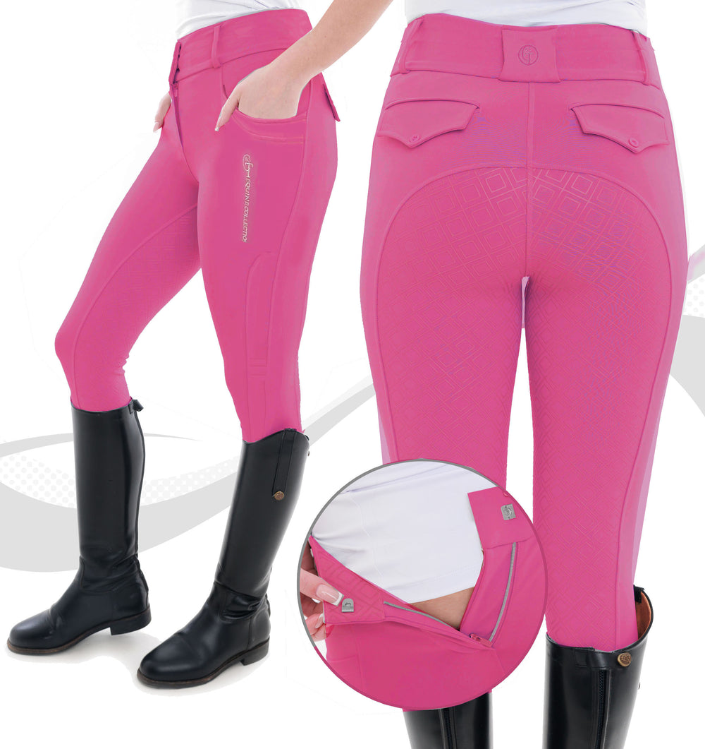 L'amour Stretch Breeches-Pink
