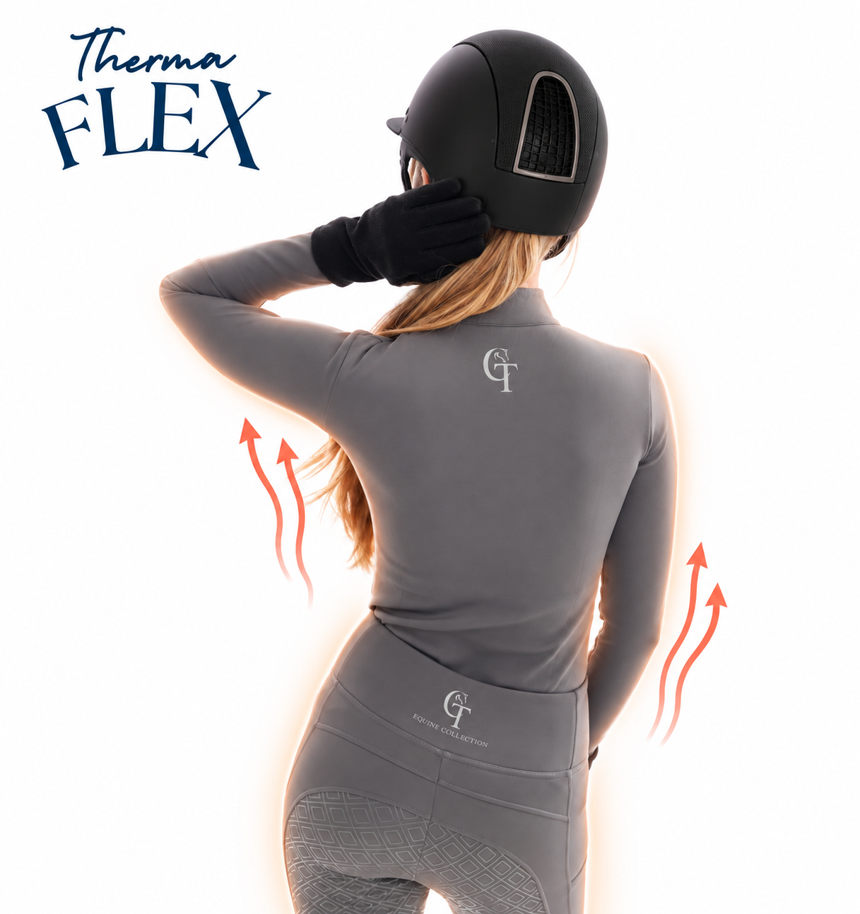 
                  
                    Young Rider Winter Thermal Horse Riding Base Layer-Grey
                  
                