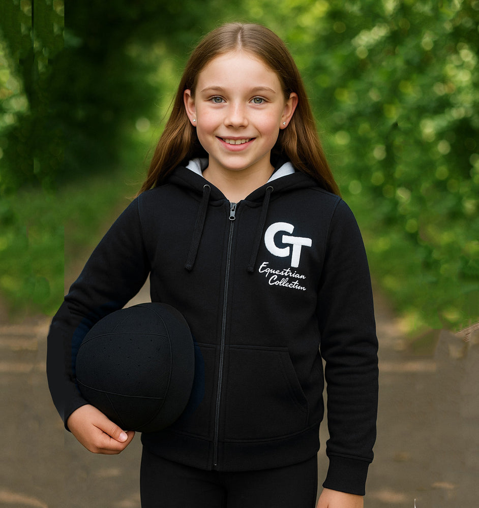 
                  
                    Young Rider Sherpa Lined Hoodie-Black
                  
                