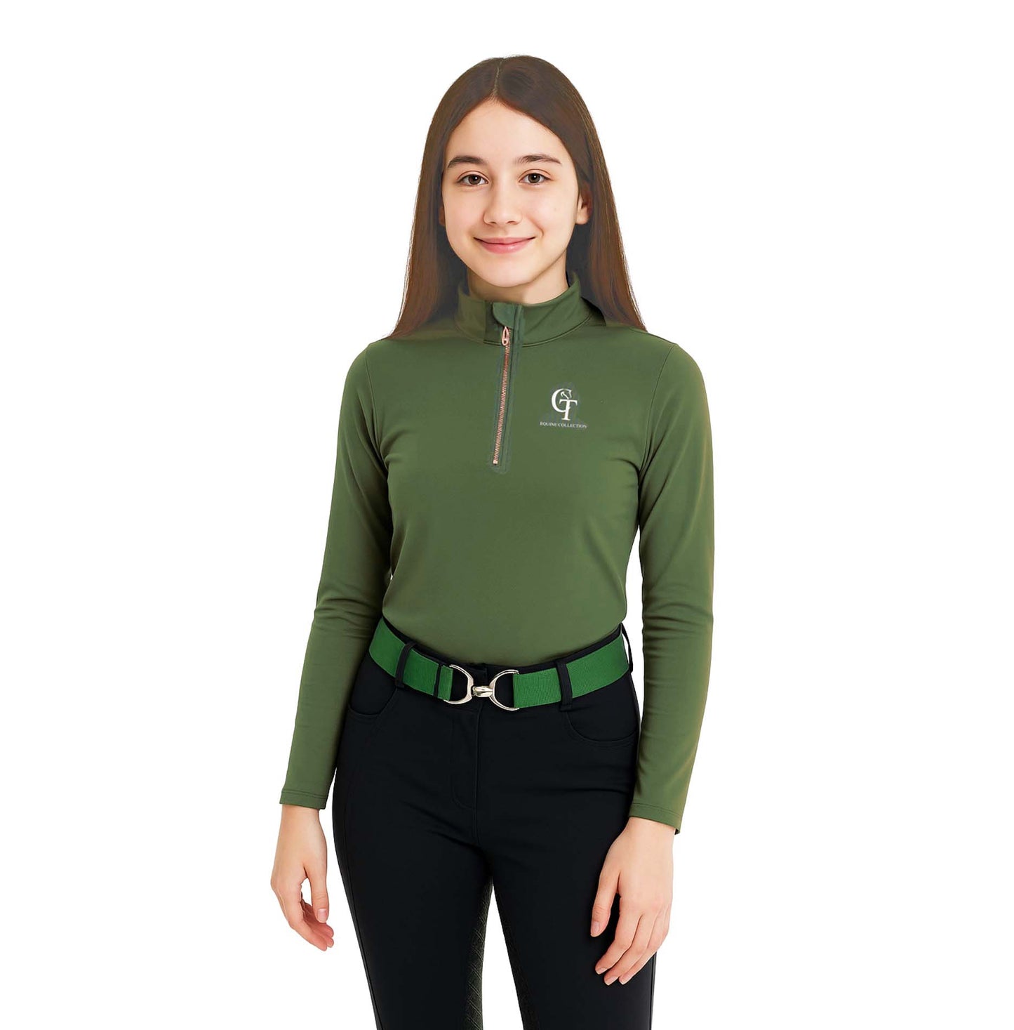 
                  
                    Young Rider Base Layer Long Sleeve-Khaki
                  
                