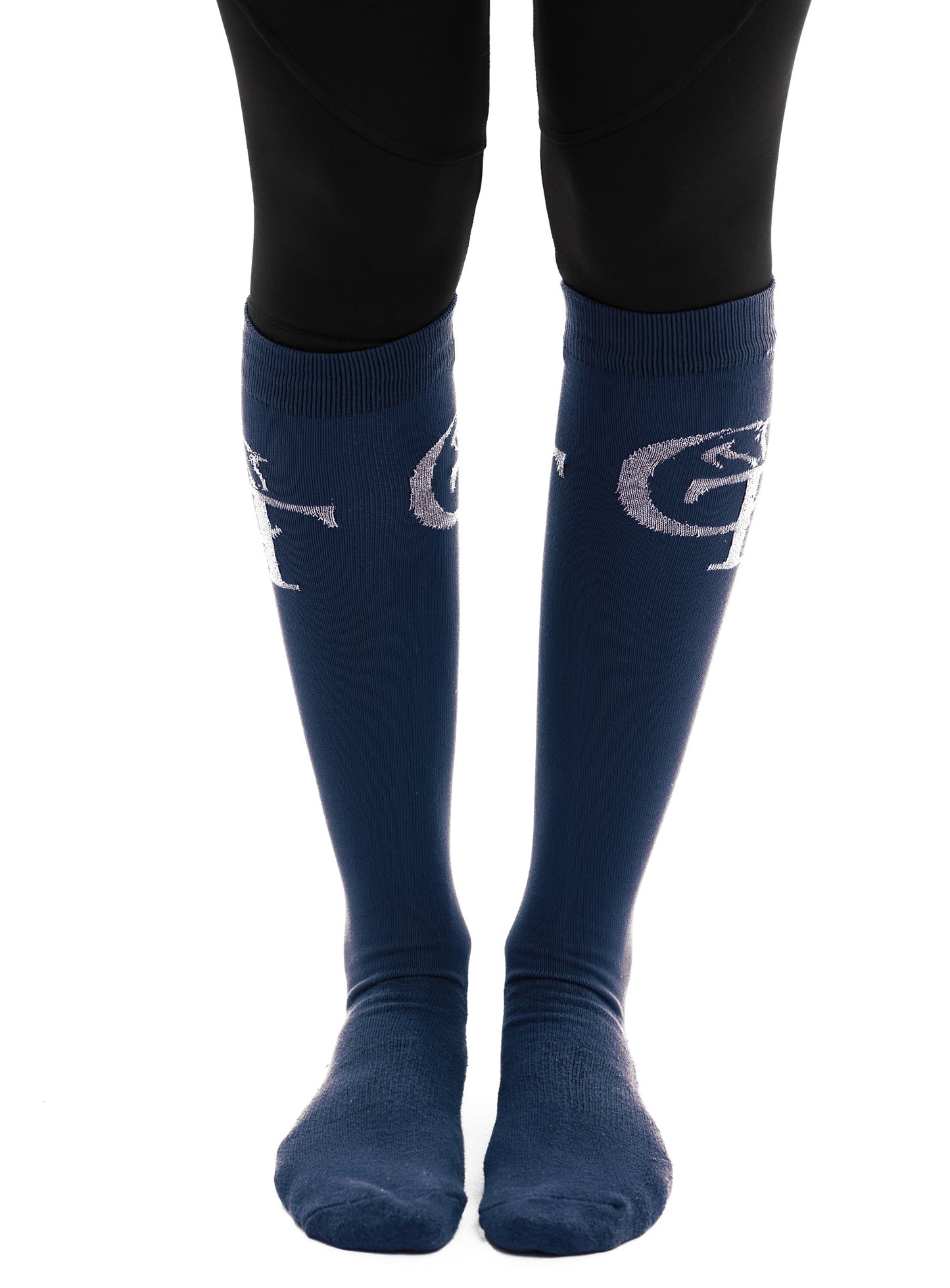 Navy Riding Socks Socks- Navy | CT Equine Collection