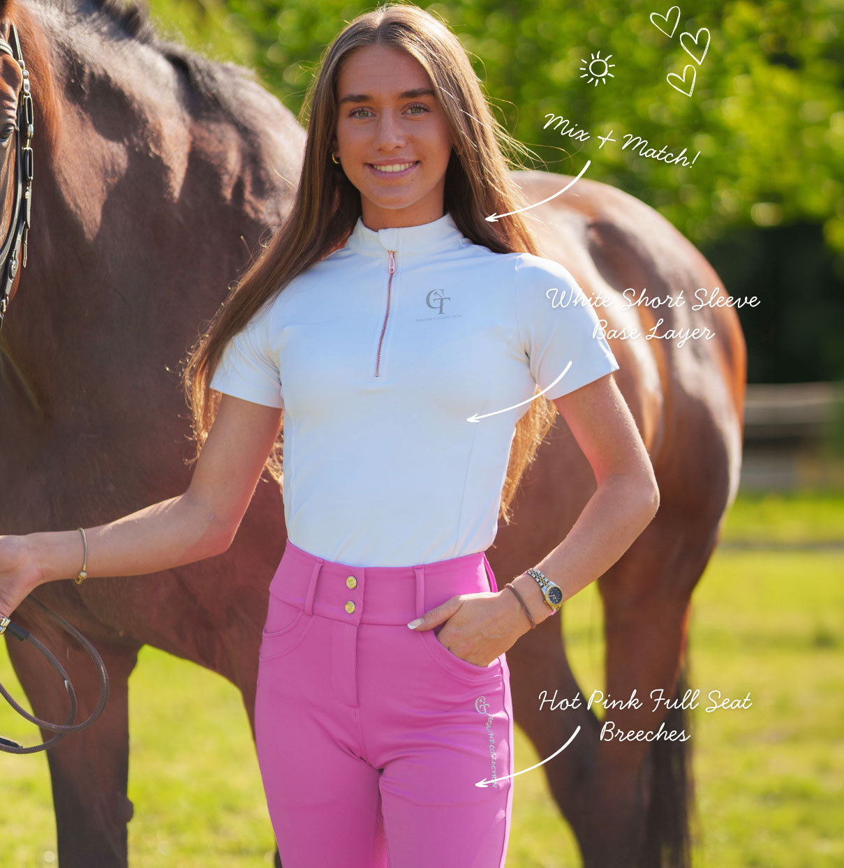 
                  
                    Young Rider -L'amour Breeches-Pink
                  
                