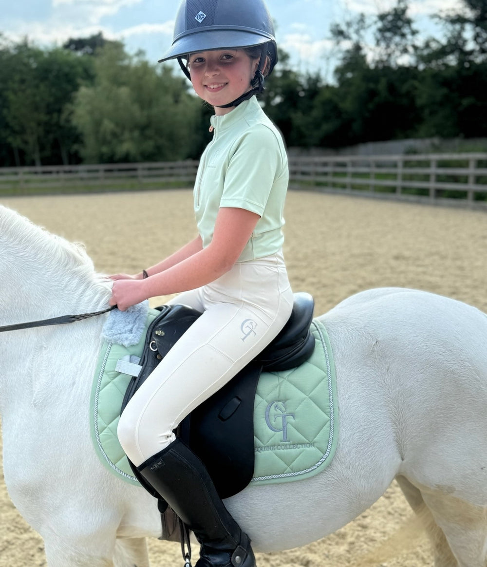 Saddle Pad - Small Pony- Pastel Green