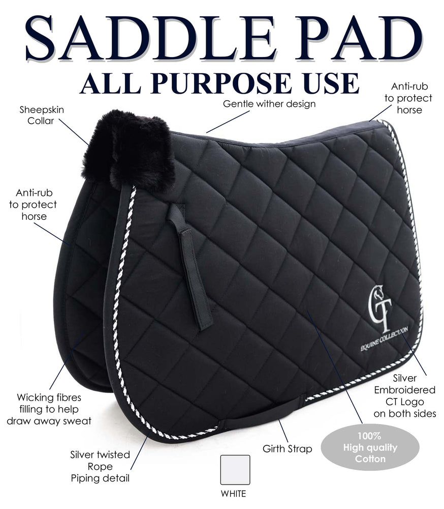 
                  
                    Saddle Pad - General Purpose - Black
                  
                