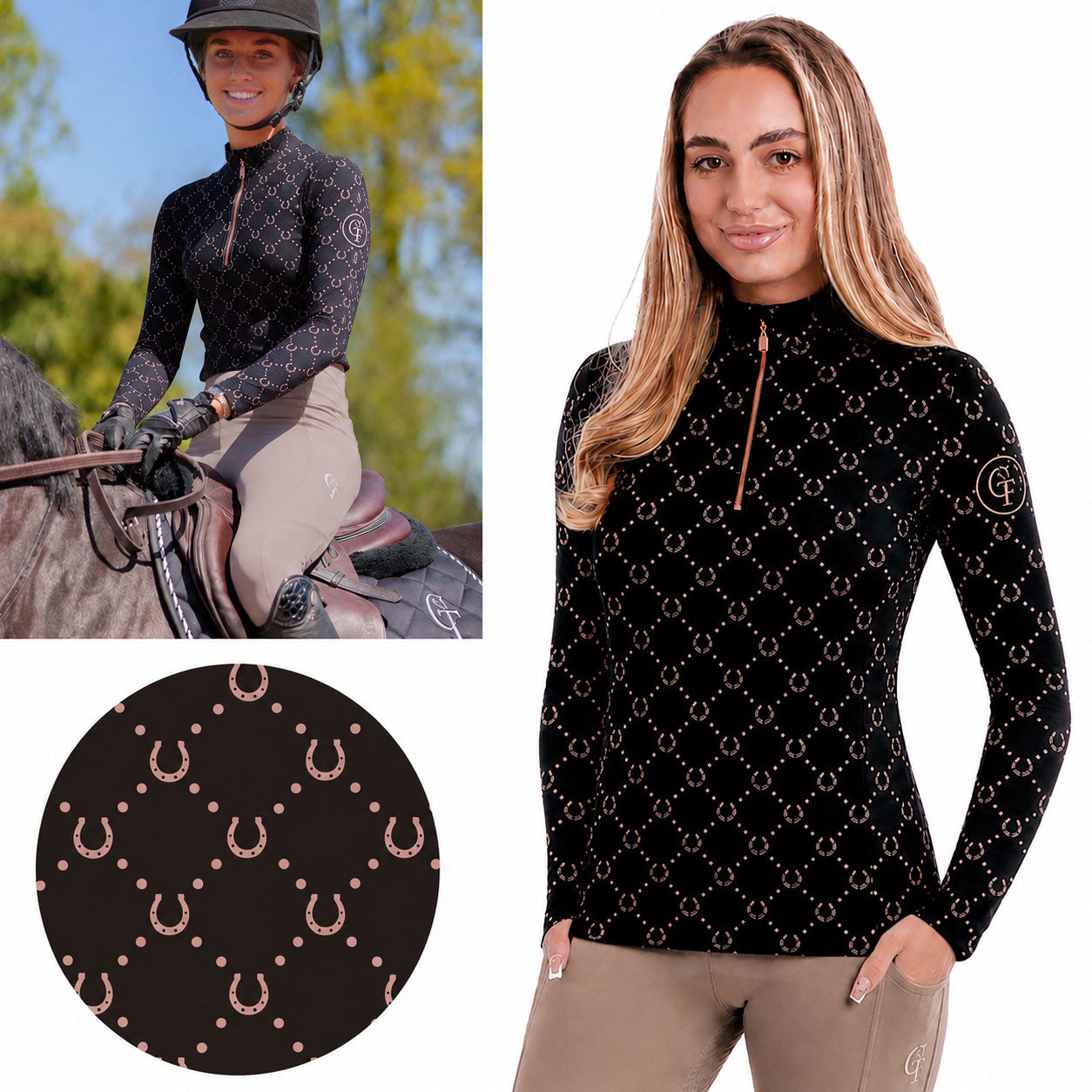 
                  
                    Equine Shadow Hoof Long Sleeve Base Layer
                  
                