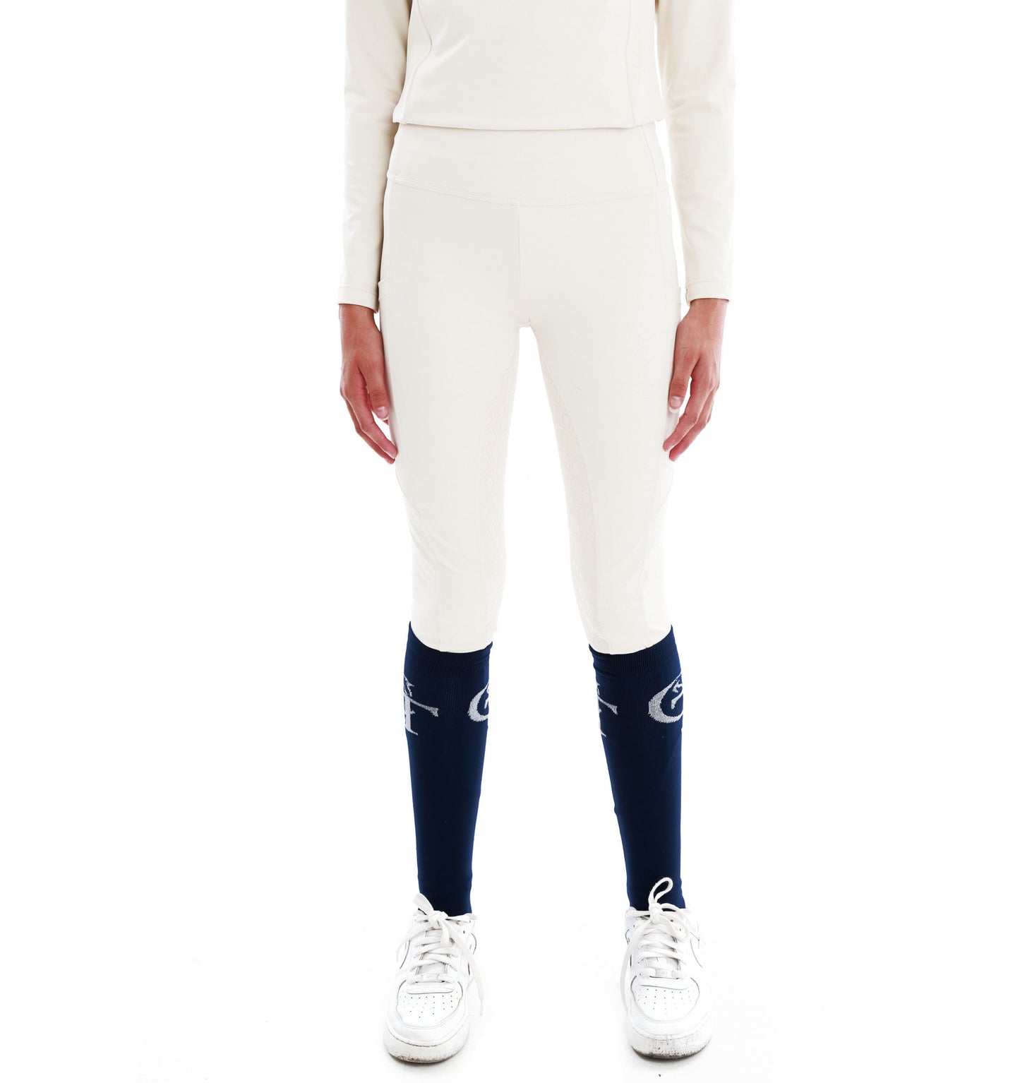 
                  
                    Young Rider Horse Riding Leggings-Off white/ cream
                  
                