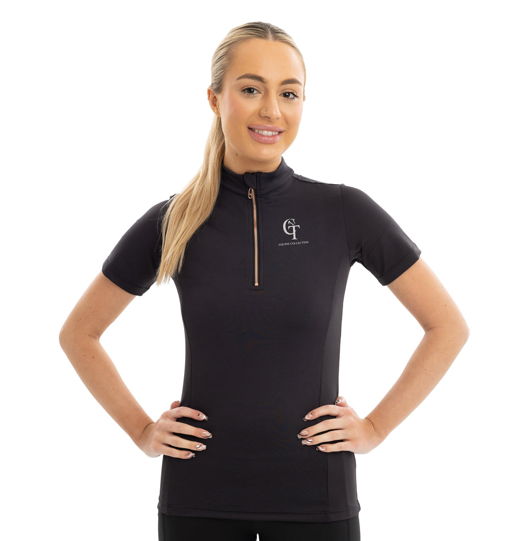 Black Diamond Equine Short Sleeve Base Layer front view