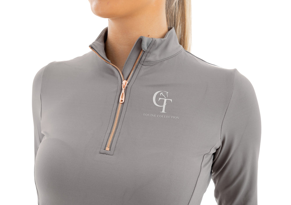
                  
                    Grey Diamond Equine Base Layer zoomed front view
                  
                