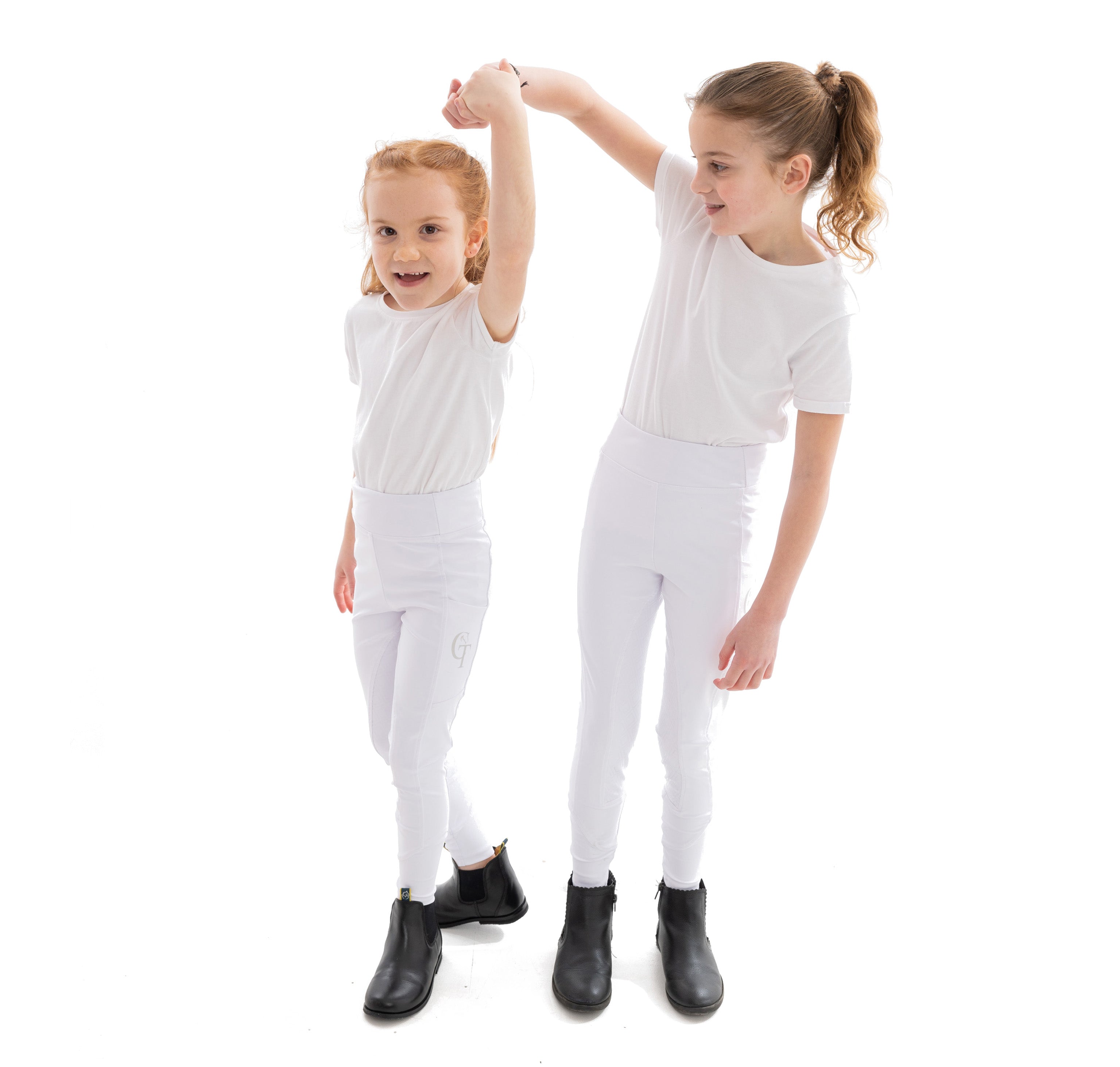 Jegging en jersey Milano pailleté noir Fille | Okaïdi & Obaïbi