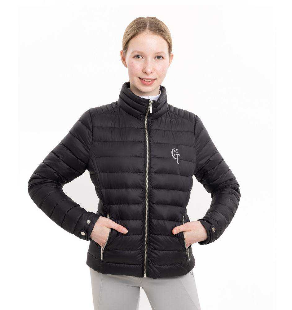 
                  
                    Young Rider Equine Riding Lightweight Jacket black front pose
                  
                